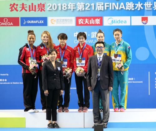 跳水世界杯圓滿(mǎn)落幕  中國(guó)隊(duì)包攬全部11金(圖9)
