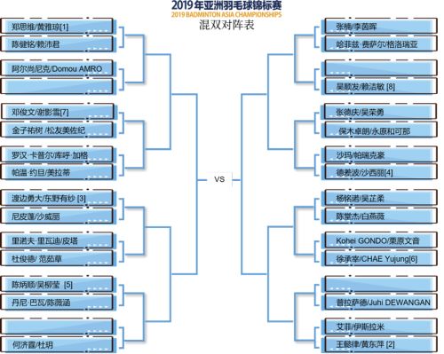 2019亞錦賽抽簽對陣揭曉！ 林丹石宇奇或遇勁敵  陳雨菲奪冠有望(圖6)