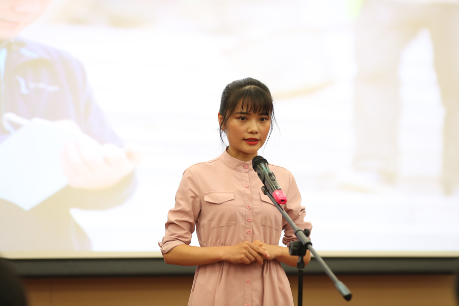 全區(qū)“迎軍運作貢獻(xiàn)”主題演講國企賽區(qū)決賽落幕   我公司尹夢玲李淑平喜獲第二名(圖4)