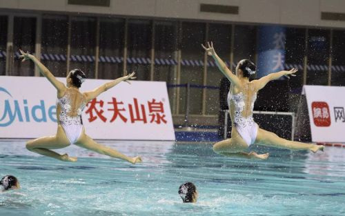 “水上芭蕾”究竟有多美？全國花樣游泳錦標賽武漢“綻放”（附精美圖集）(圖11)